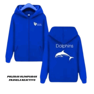 Casaca Olimpiadas Franela Reactivo Azul