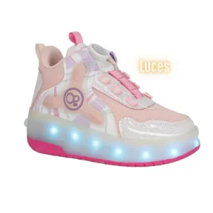 Zapatillas Pantines OP Con Luces Led Niña Nora-N25q4