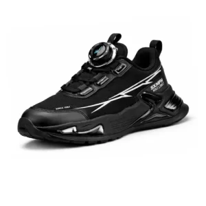 Zapatilla caparela niños  negro F-0029