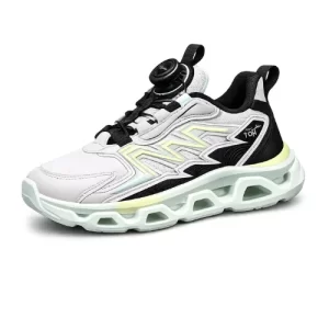 Zapatilla Caparela Niños Plomo Verde Agua F-0032