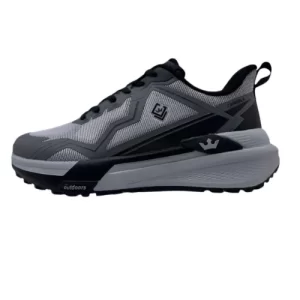 Zapatilla Caparela Hombre CAP-2630H Negro con Plomo